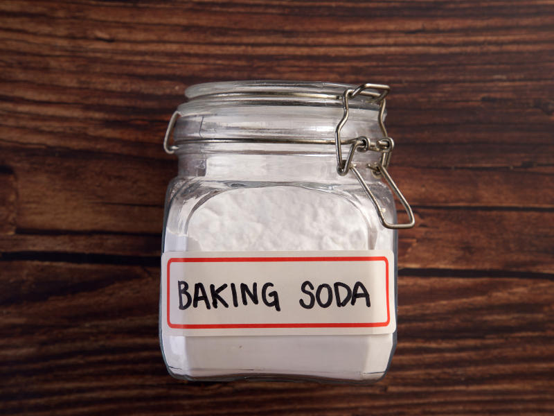 Natural remedies with baking soda